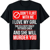 Boyfriend Girlfriend Matching T-Shirt