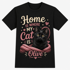 Custom Pet Photo T-Shirt Personalized Dog Cat Graphic Tee-1