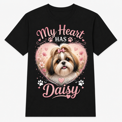 Custom Pet Photo T-Shirt Personalized Dog Cat Graphic Tee-04