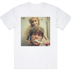 Doll Face MeMe Cartoon Graphic T-Shirt - Funny Couples Cute Print Tee, Unisex Casual Top for Adults