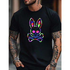 Minimal Graphic Art Casual T-Shirt
