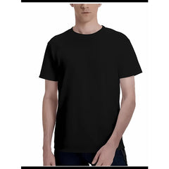 Men's Funny "Not Just No. Hell No." Saying T-Shirt - Bold Red & White Text Graphic Tee - Heavyweight gsm 100% Cotton Crew Neck Shirt - Soft, Breathable