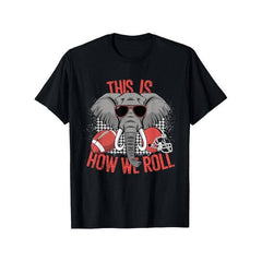 Elephant Lovers Retro Style T-Shirt