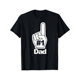 Number One Dad Graphic T-Shirt