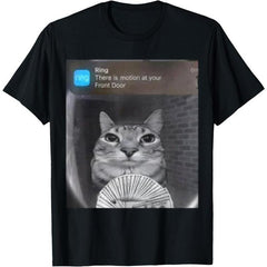 Ring Cat with Motion Meme T-Shirt