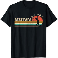 Best Papa By Par Fathers Day T-Shirt