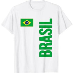 Brazil T-shirt Brazilian Flag