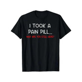 Men's Soft Cotton Oversized Vintage Short-Sleeve Round Neck Streetwear Tee - Bold Slogan, Graphic Geometric Patterns, Casual, Great Chinese New Year Gift