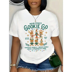 Main Street Cookie Co Christmas T-Shirt