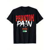 Phantom Pain Humorous amputation Pattern T-shirt