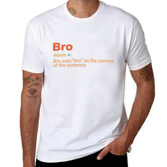 Funny t-shirt 'Bro' grathic tee