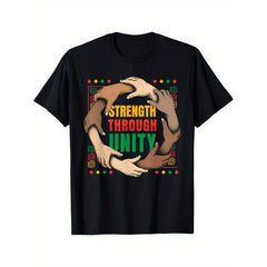 "Strength Through Unity" Juneteenth Celebration T-Shirt