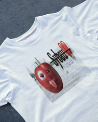 DIYANYONE Original Surreal T-Shirt: SYBAU Broken Heart Apple Meme