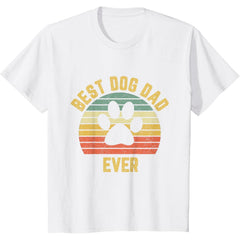 Vintage Dog Dad Retro T-Shirt