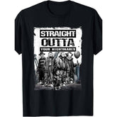 Straight Outta Nightmares Vintage Horror Halloween T-Shirt