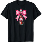 Soda Lover Bow Coquette Trendy Aesthetic T-Shirt