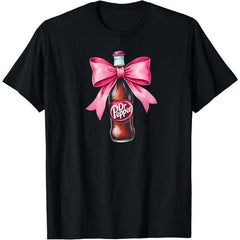 Soda Lover Bow Coquette Trendy Aesthetic T-Shirt