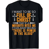 Servant of God Christian Faith Graphic T-Shirt Funny Religious Believer Tee