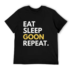 Funny Meme Eat Sleep Goon Repeat T-Shirt