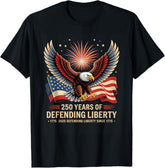 Patriotic USA Army Military Parade 250th Anniversary 2026 Unisex Tee