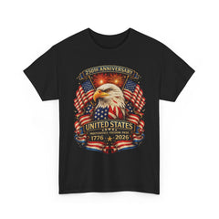 250th Anniversary USA 1776 2026 Shirt, 250 Years of Freedom USA Flag T-Shirt