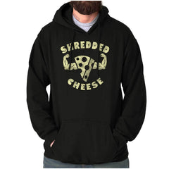 Funny Food Pun Gym Humor Cheese Hoodie Hooded Sweatshirt Men Women