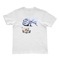 Cat Sniffing Y2K Shirt, Vintage Black Cat Tee for Men Women, Edgy Retro 90s Tee