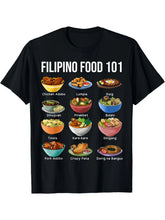 Filipino Food 101 Popular Pinoy Food Funny Graphic Unisex Shirt