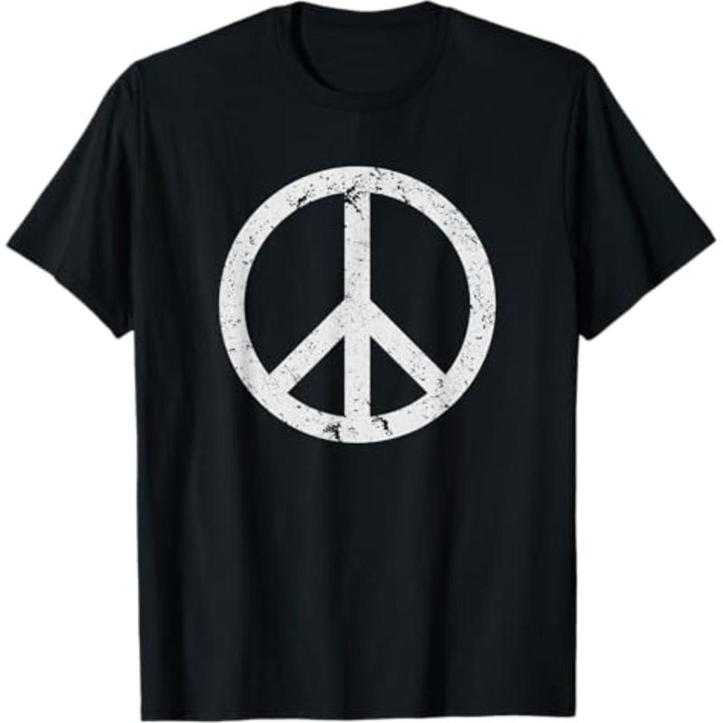 Sign White Distressed T-shirt