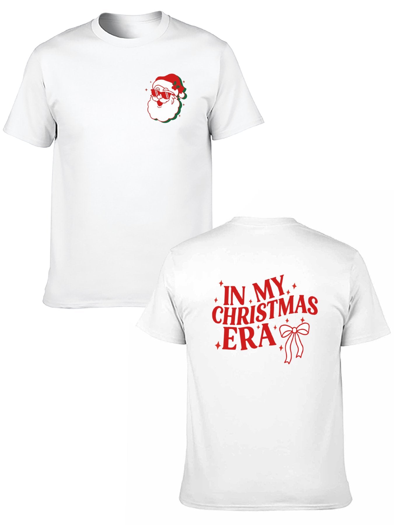 Graphic tee [In my Christmas era] funny t-shirt Unisex