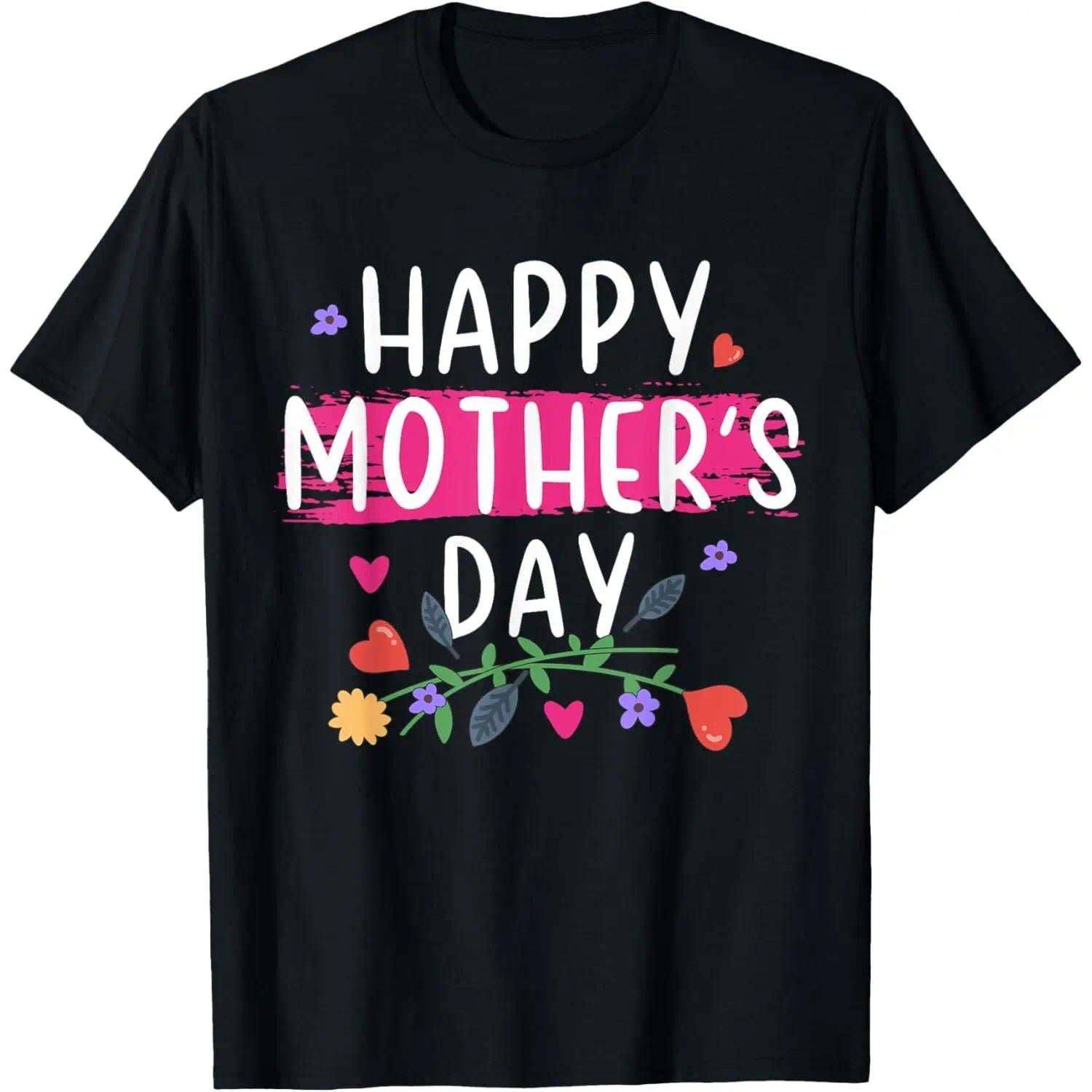Happy Mother’s Day 2026 Mom Gift T-Shirt - For Mom Idea Graphic Tee, Unisex Casual Top