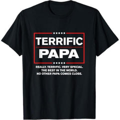 Terrific Papa Funny Best Papa T-Shirt
