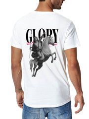 Graphic tee [glory] Y2K modern hiphop t-shirt Unisex