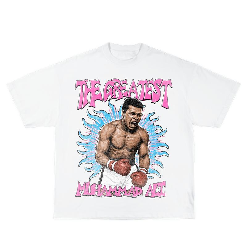 The Greatest Ali Inspired Vintage Graphic T-shirt