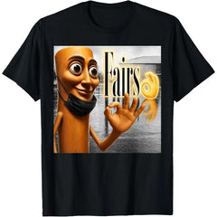 Men Women's Casual Graphic Tee Funny Triple T Tung Sahur Fairs Parody YBG Meme T-Shirt Short Sleeve Fashion Clothing