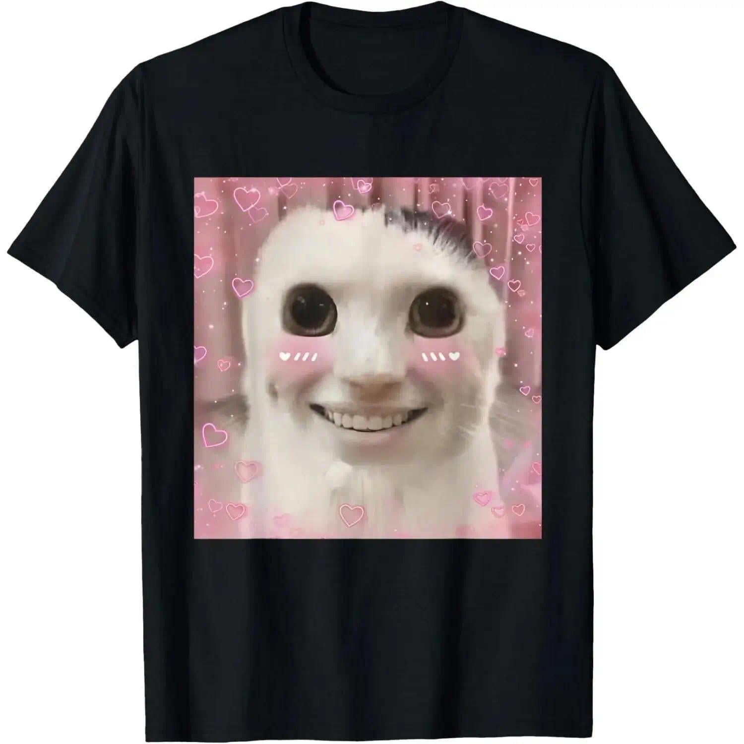 100% Goofy Ahh Cat Meme Dank Cursed Weirdcore Cringey Banana Cat T-Shirt Golf Gift T-Shirt For Men And Women