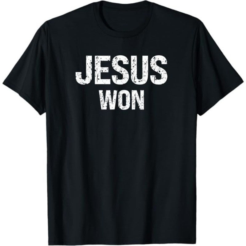 Men's Inspirational Victory Graphic T-Shirt Men's Positive Affirmation Casual Tee