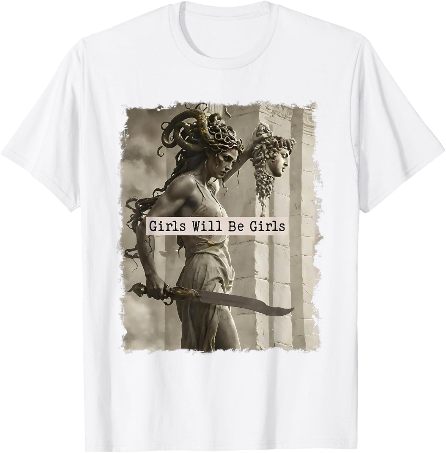 Men's Mythological Creature Statement Graphic T-Shirt