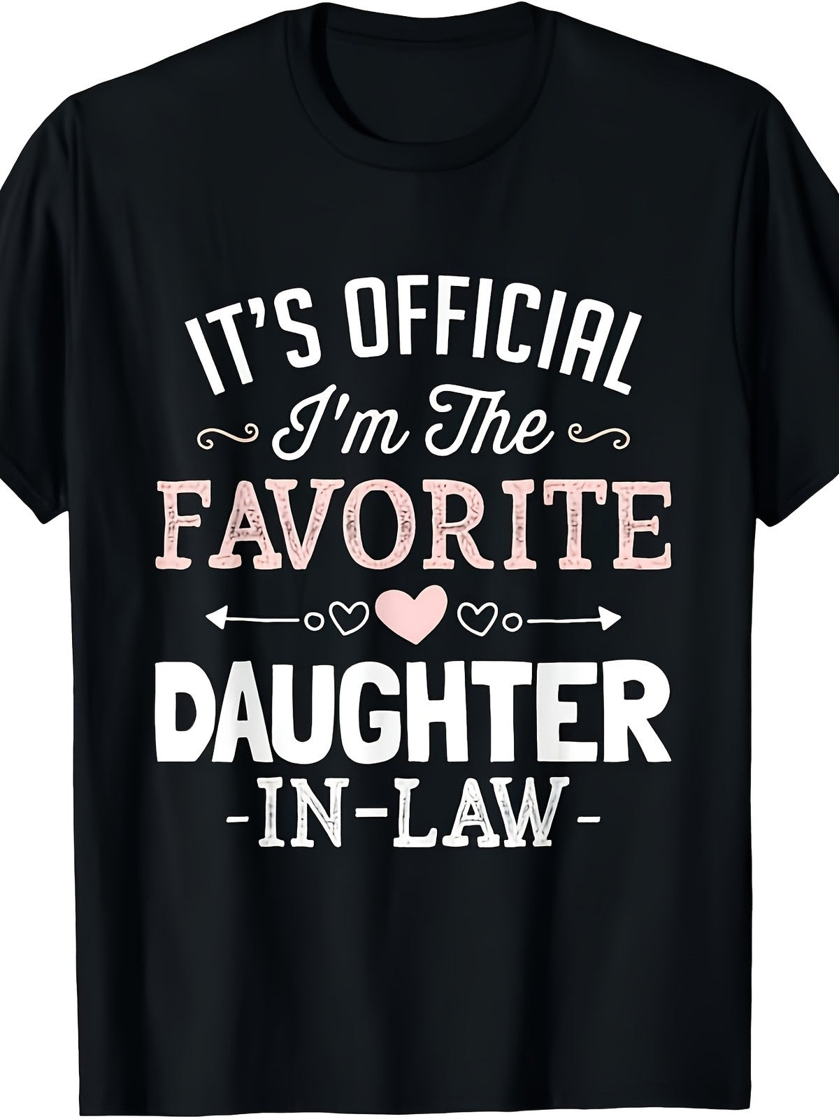 Official Favorite Daughter In Law Funny Family Matching Gift Christmas UnisexTee