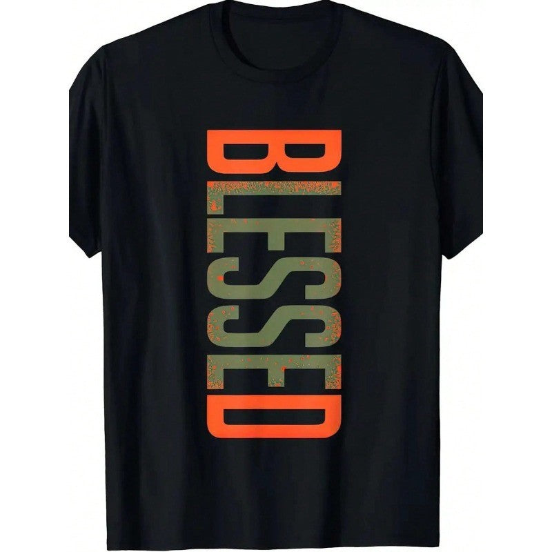 Wishing Olive Army Sun Orange, Cool Retro Casual Fun Wearing Pattern T-Shirt