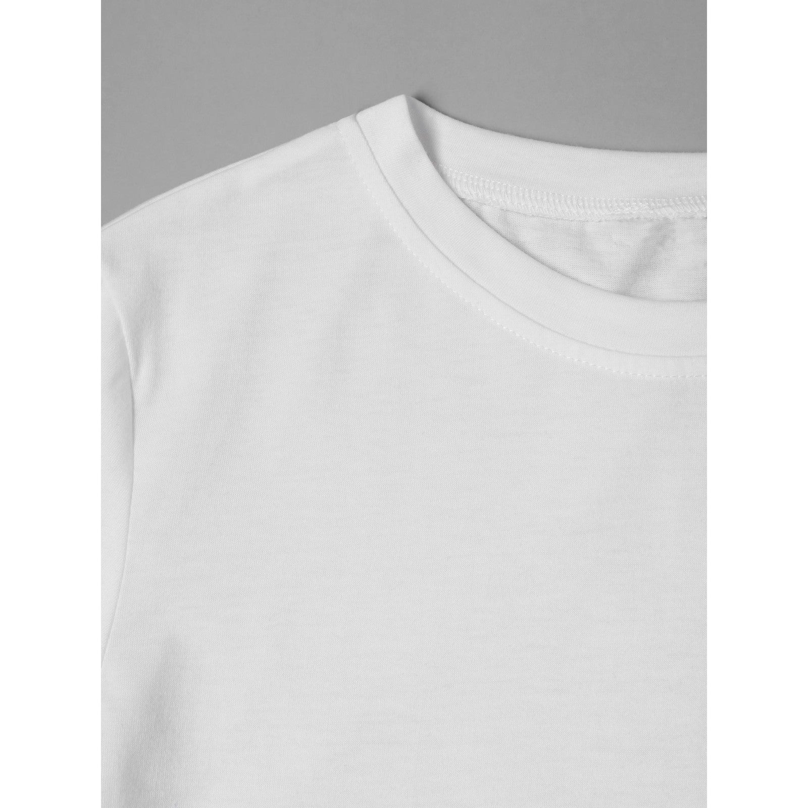Blessed Heart & Cross Print T-Shirt, Short Sleeve Tee for Valentine's Day Gifts