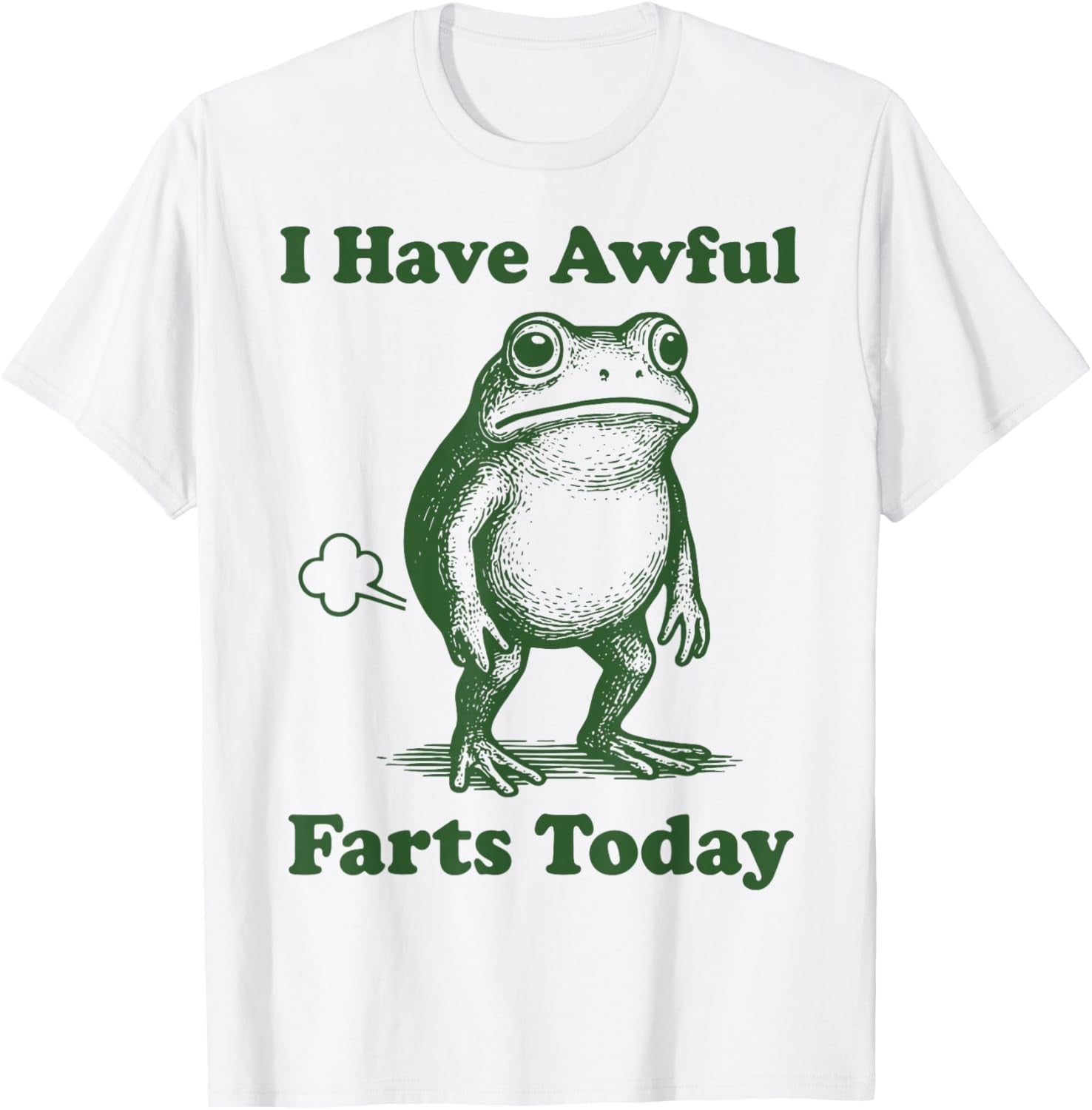 I Have Awful Farts Today Frog T-Shirt