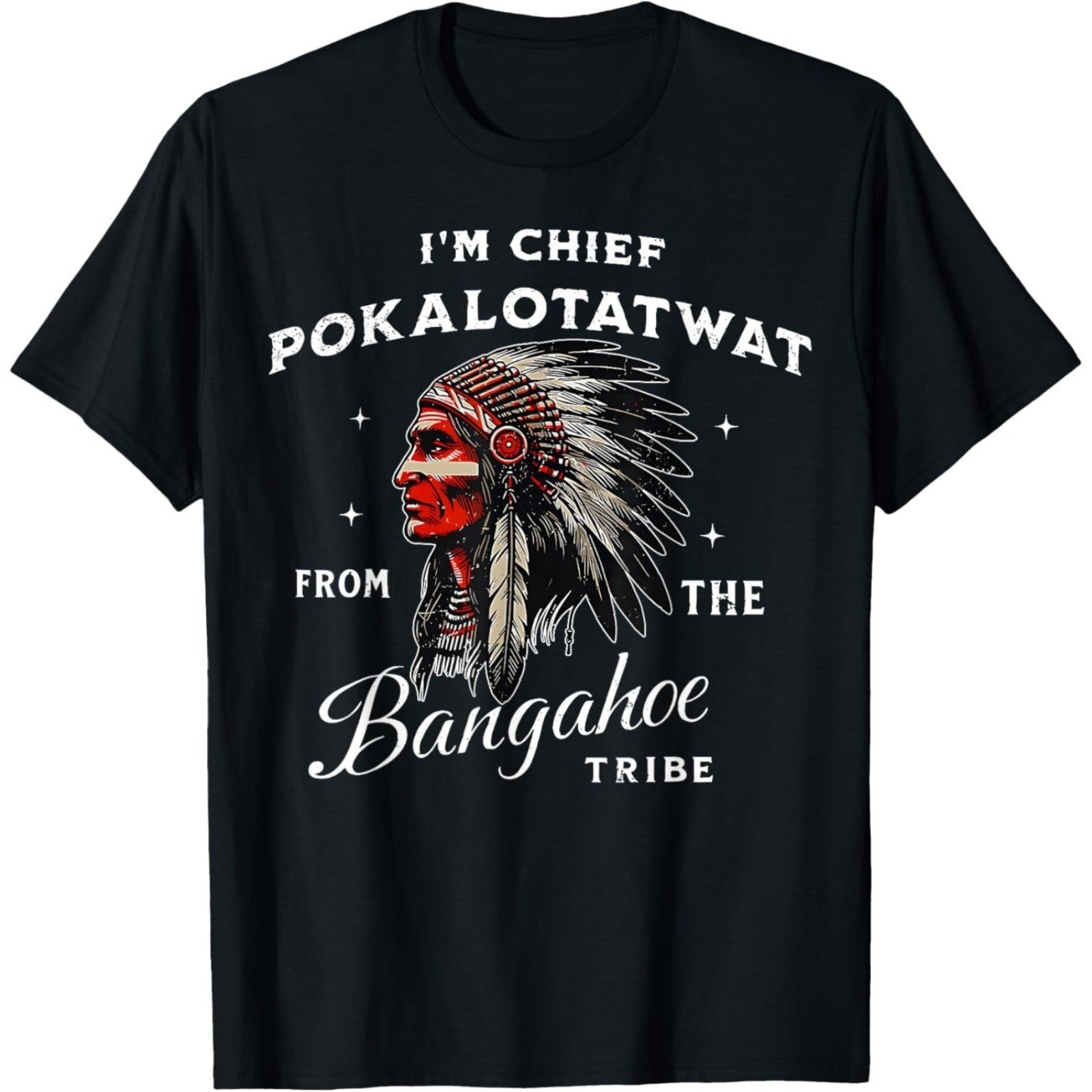 Native American Tribe Chief Graphic T-Shirt | Indigenous Pride Tee