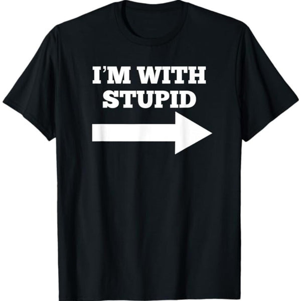 Men's Lighthearted Relationship Humor Graphic T-Shirt