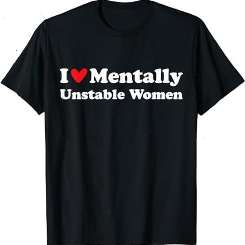 Men's Playful Love Quote Graphic T-Shirt Men's Casual Sarcastic Statement Tee