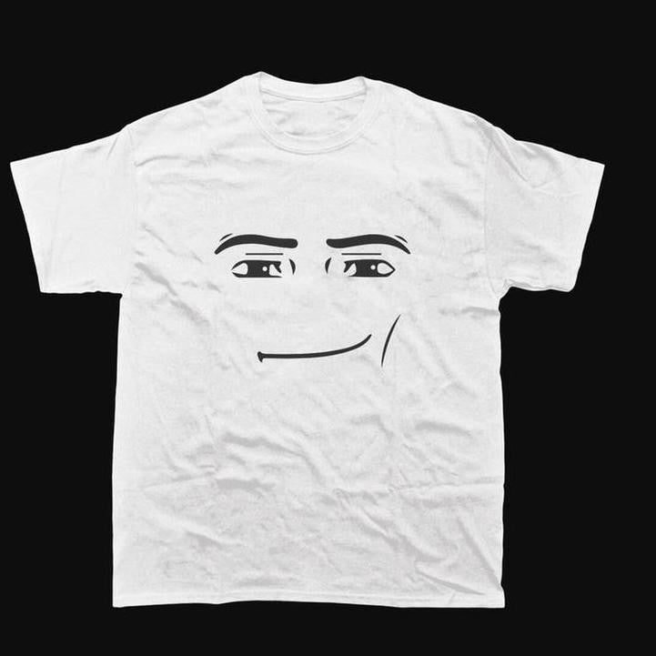 Man Face Meme T-Shirt - Funny Vintage Gift for Gamers Graphic Unisex Shirt
