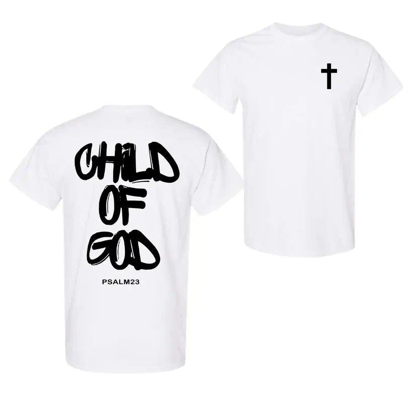 Child Of God Corinthians Inspirational Jesus Christian Two Sided Unisex Shirt