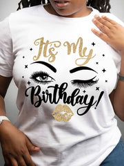 Its My Birthday Party Celebration Month Birthday Gift Trendy Summer Unisex Tee