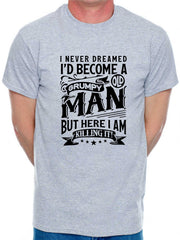 Grumpy Old Man Killing It Funny Sarcastic Birthday Gift Humor Unisex Tee
