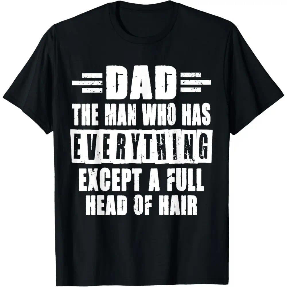 Bald And Proud Dad Father's Day Humor Hair Loss Gift Graphic Unisex Shirt